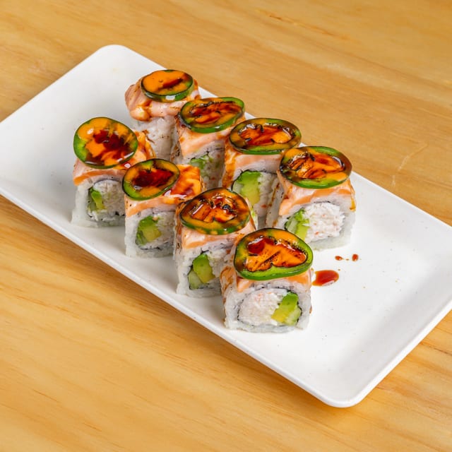 Spicy Baked Salmon.