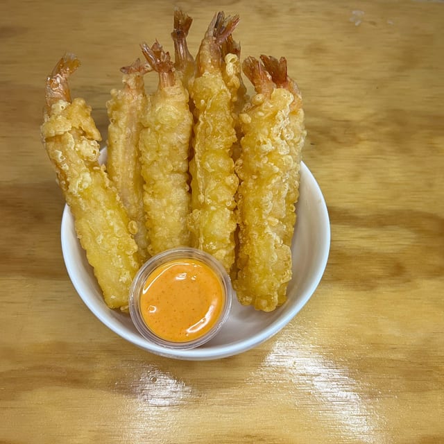 Shrimp Tempura.