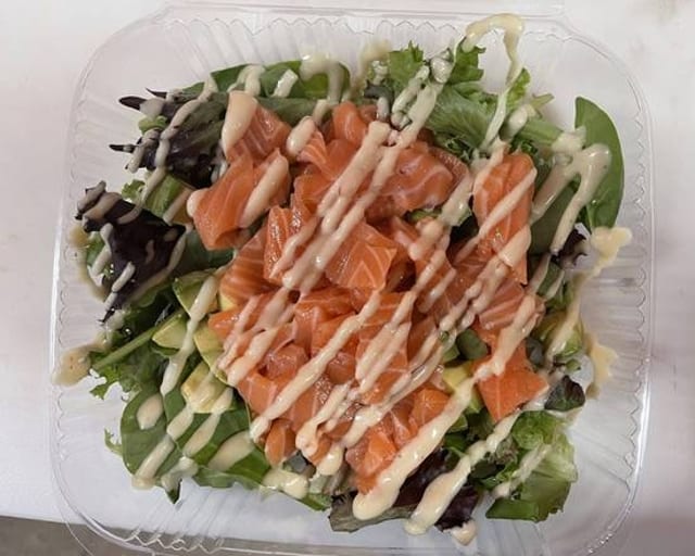 Salmon Avocado Salad.